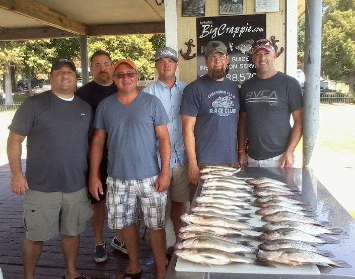 08-15-14 Frazier Keepers with BigCrappie Guides TX